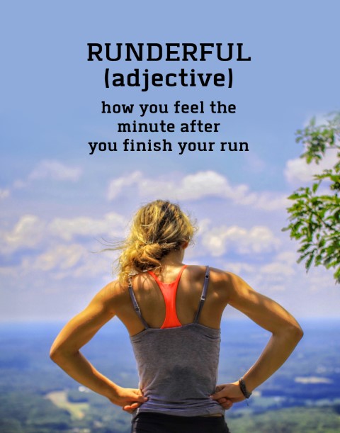 Runderful Inspirational Running Poster