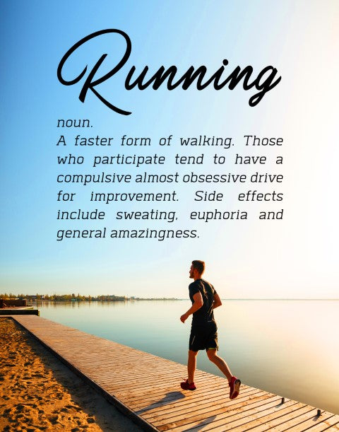 Funny Running Motivational Poster